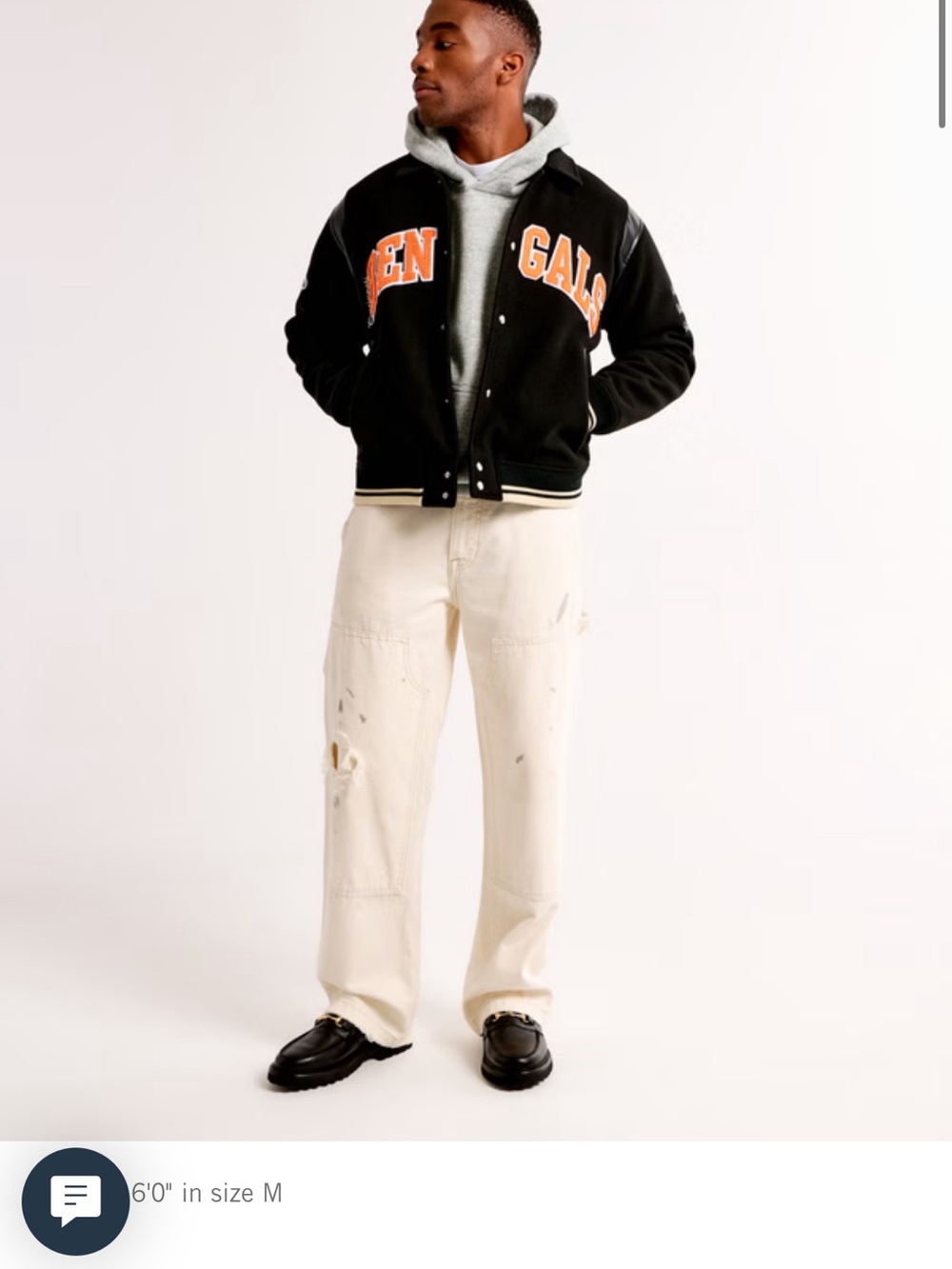 Cincinnati Bengals Varsity Bomber Jacket Abercrombie